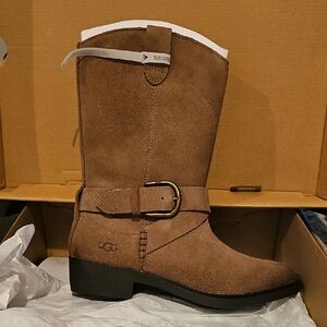 UGG Women's Brown Suede Winter Boots